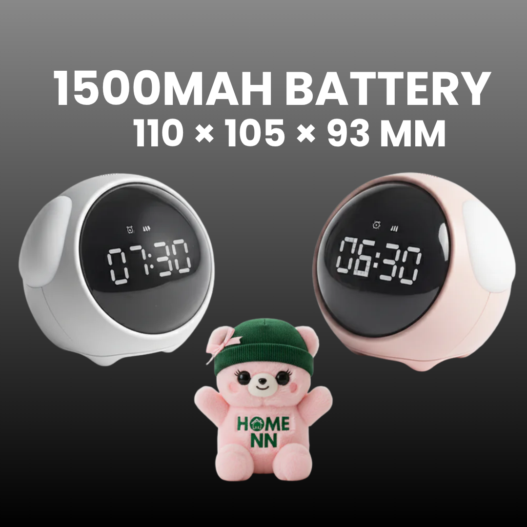Cute Night Light Alarm Clock – Kids, Teens & Gift Buyers