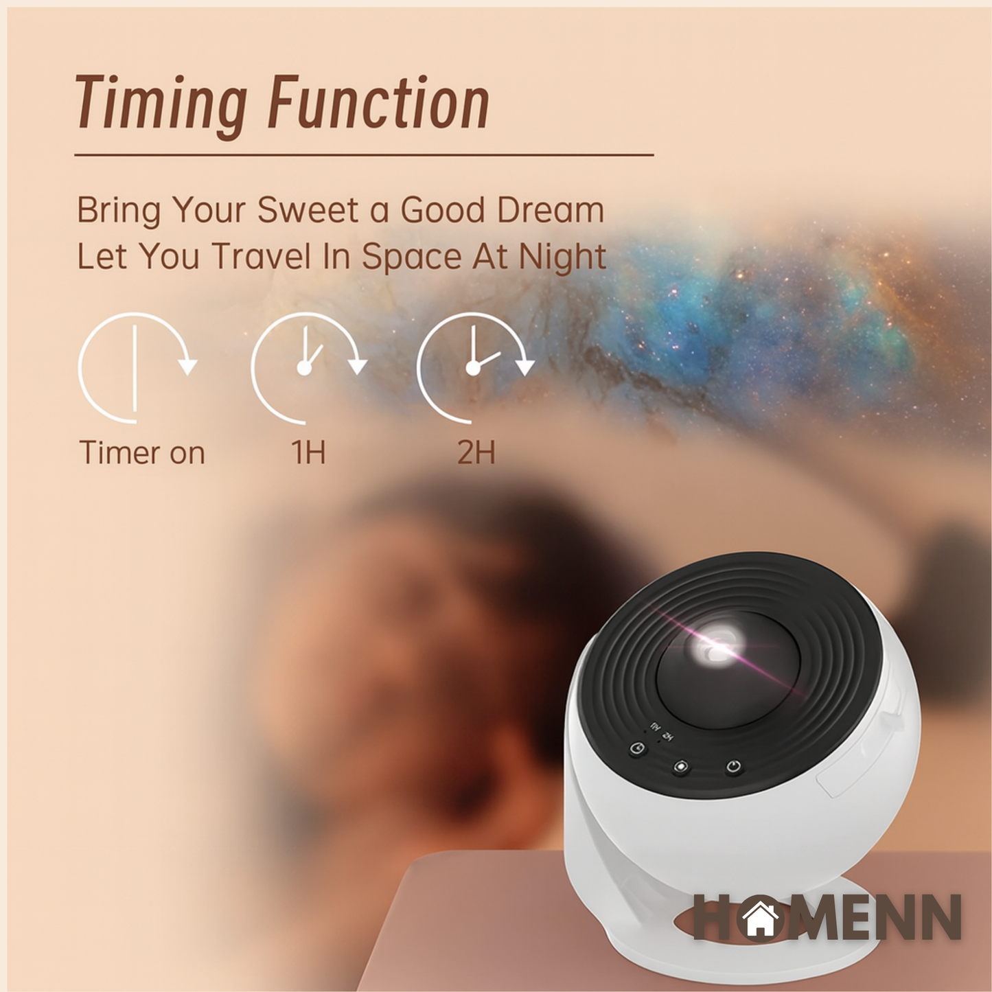 Galaxy Projector Lamp 12-in-1 Planetarium Light | Kids & Home Night Light