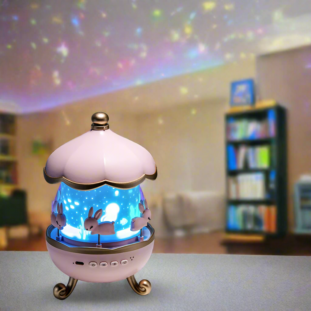 Kids Starry Projector Lamp – Upgrade Music Box Edition - HomeNN™ 2