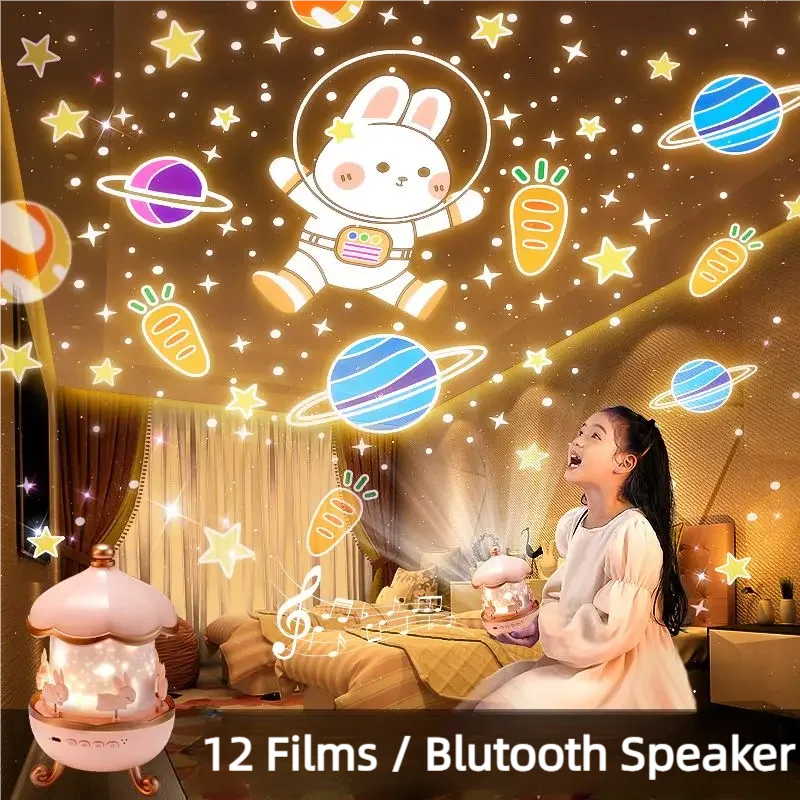 Kids Starry Projector Lamp – Upgrade Music Box Edition - HomeNN™ 6