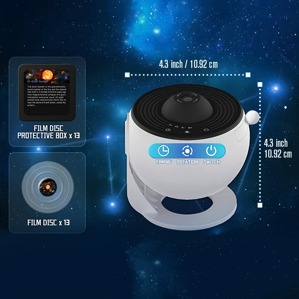 HomeNN ™ Galaxy Star Projector Pro – 2025 Edition