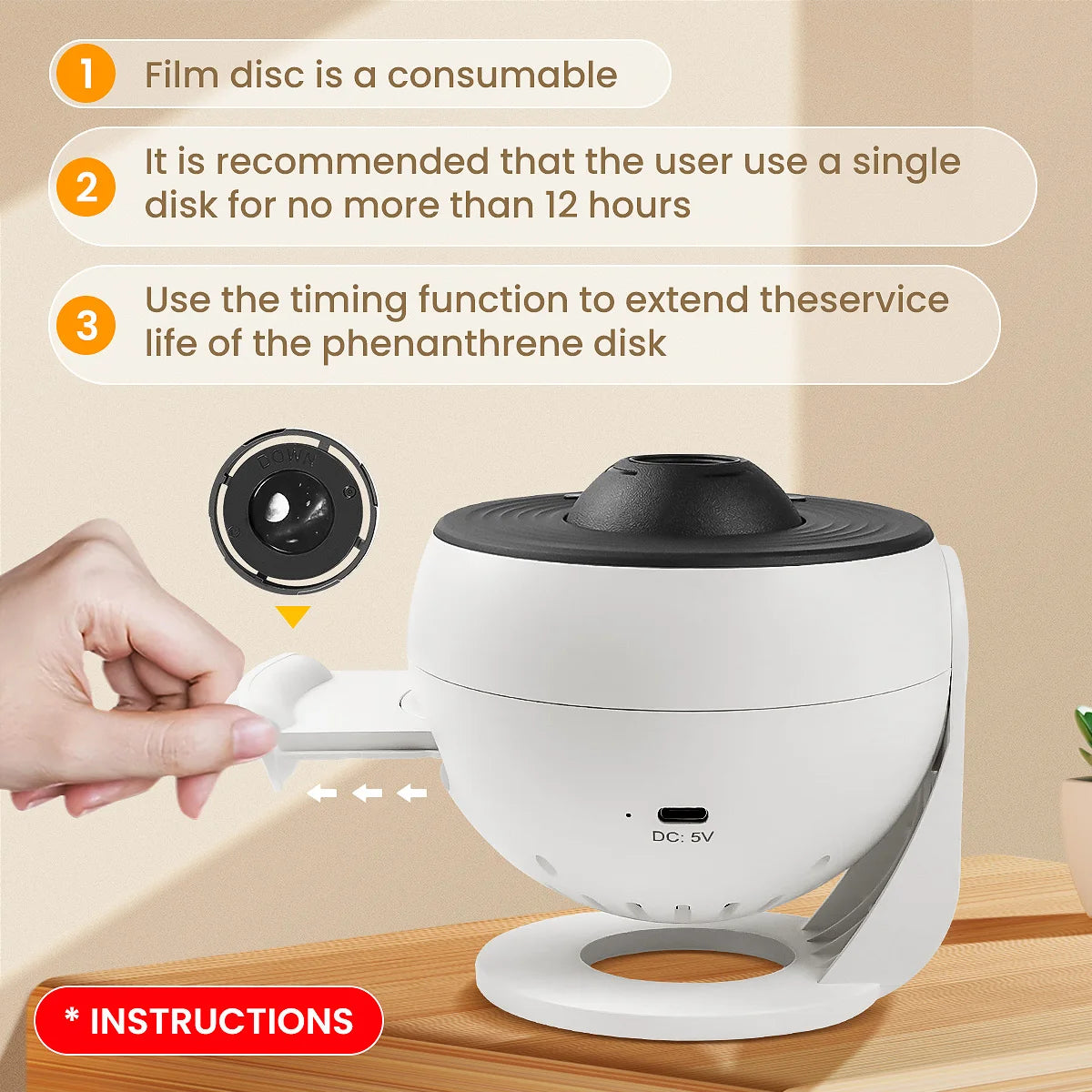 HomeNN ™ Galaxy Star Projector Pro – 2025 Edition