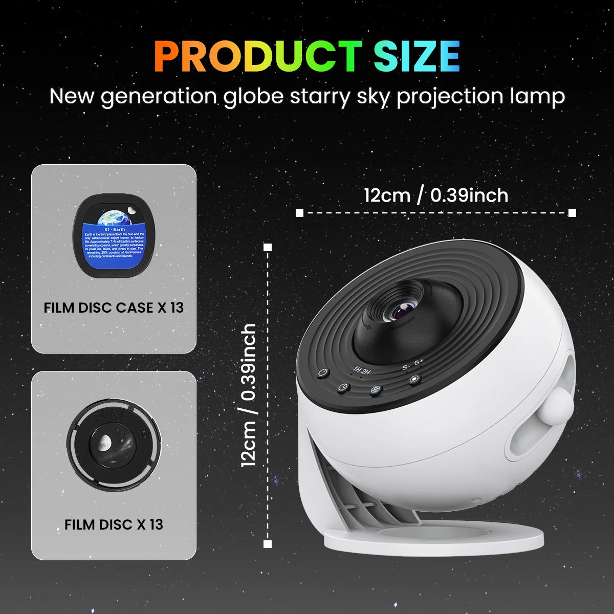 HomeNN ™ Galaxy Star Projector Pro – 2025 Edition