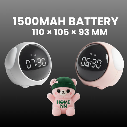 Cute Night Light Alarm Clock – Kids, Teens & Gift Buyers