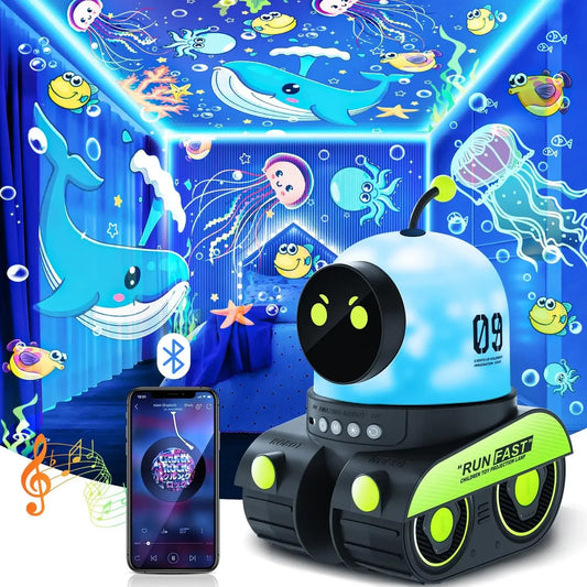 Robot Star Projector Lamp – 21 Films & Music Box 1