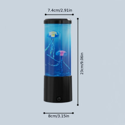 Jellyfish RGB Lava Lamp – Bionic 7-Color Aquarium Mood Light