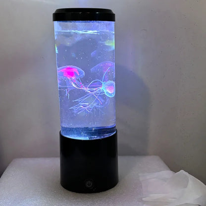 Jellyfish RGB Lava Lamp – Bionic 7-Color Aquarium Mood Light