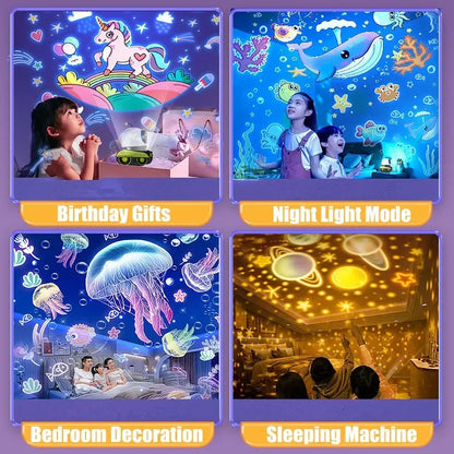 Robot Car Star Projector Lamp – 21 Films & Music Box