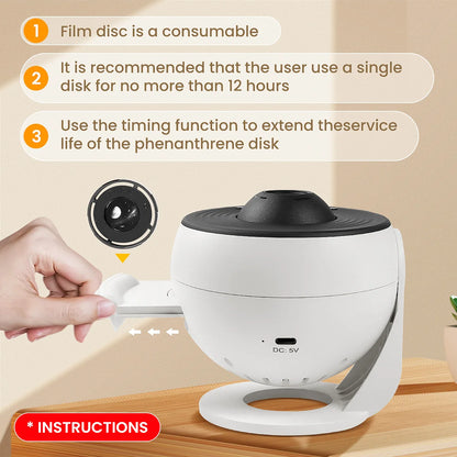 HomeNN ™ Galaxy Star Projector Pro – 2025 Edition